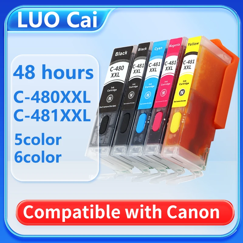 

PGI-480 PGI480 481 многоразовый картридж для Canon 480 TS704 TR7540 TR8540 TS6140 TS8140 TS9140 TS9540 TS9541C чернила для принтера