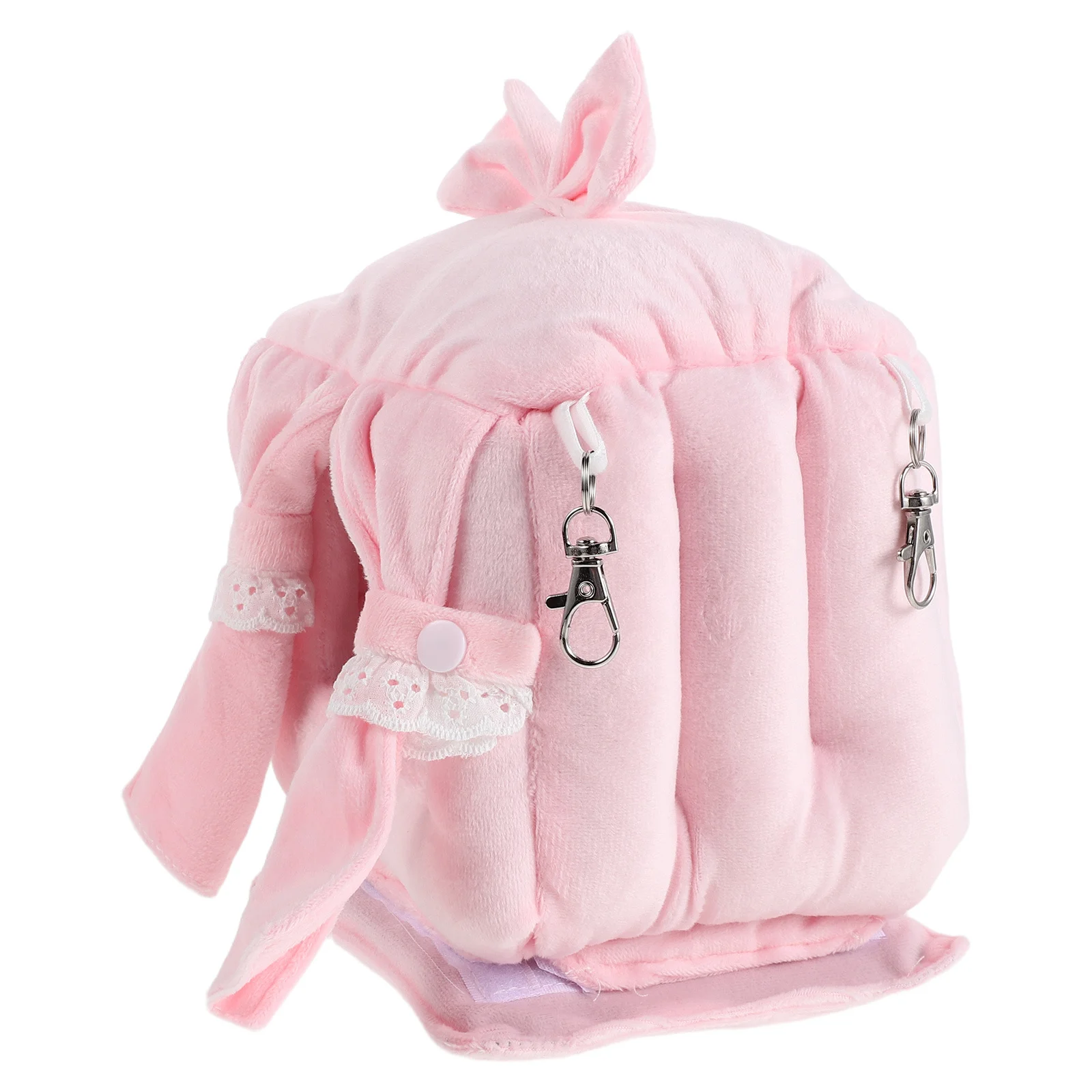 

Cozy Warm Pet Bed Nest for Small Animals - Soft Hanging Cotton Cave for Parrot Sugar Glider Hamster - Winter Insulated Sleeping