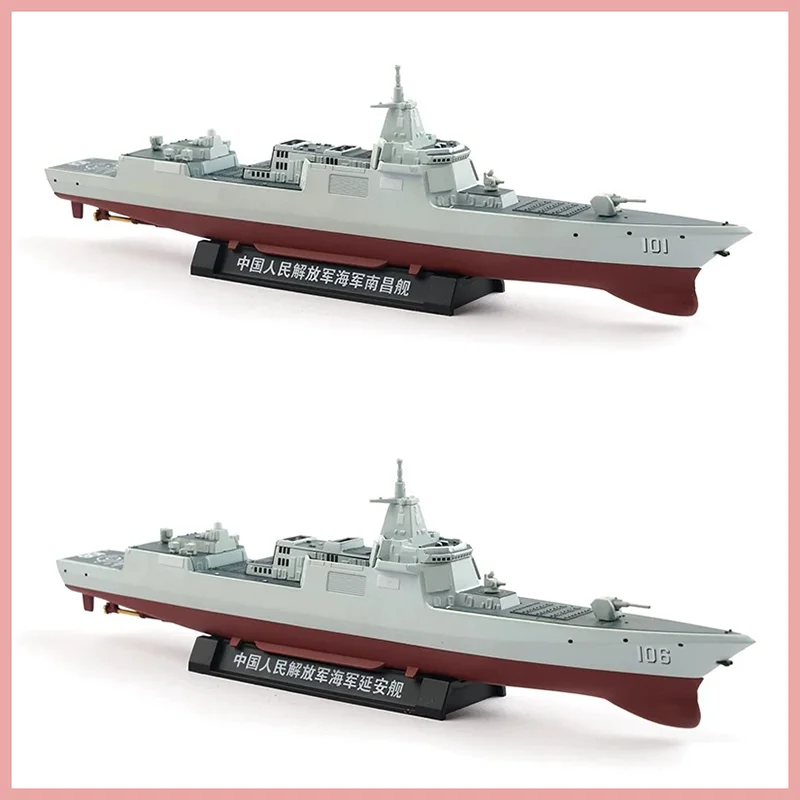 XCARTOYS Diecast 1:850 Scale Type 055 Guided-Missile Destroyer Alloy Ship Model Classic Boy Gift Toy Collection Static Display