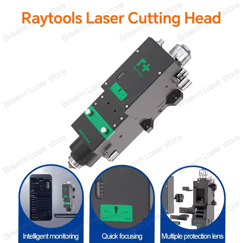 Original Raytools BM06K Laser Cutting Head 6kw High Power Automatic Focus Cutting Head