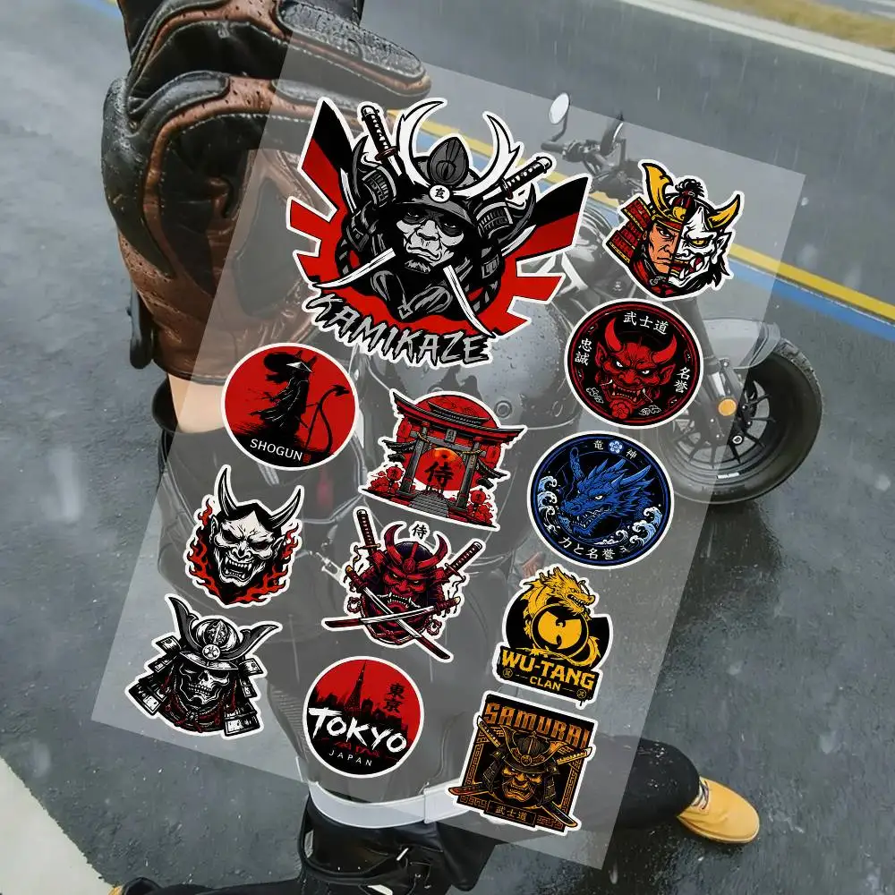 Samurai Japan Cute Anime Stickers Waterproof Vinyl Decals For Laptop Phone Case Notebook Luggage