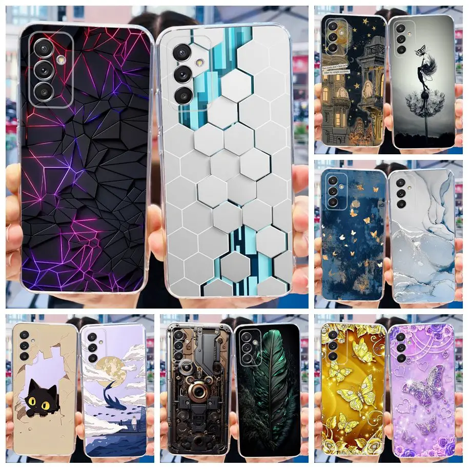 For Samsung Galaxy A82 5G Case SM-A826S Silicone Cover Luxury Marble Soft Clear Bumper Phone Case For Samsung Quantum 2 5G Funda