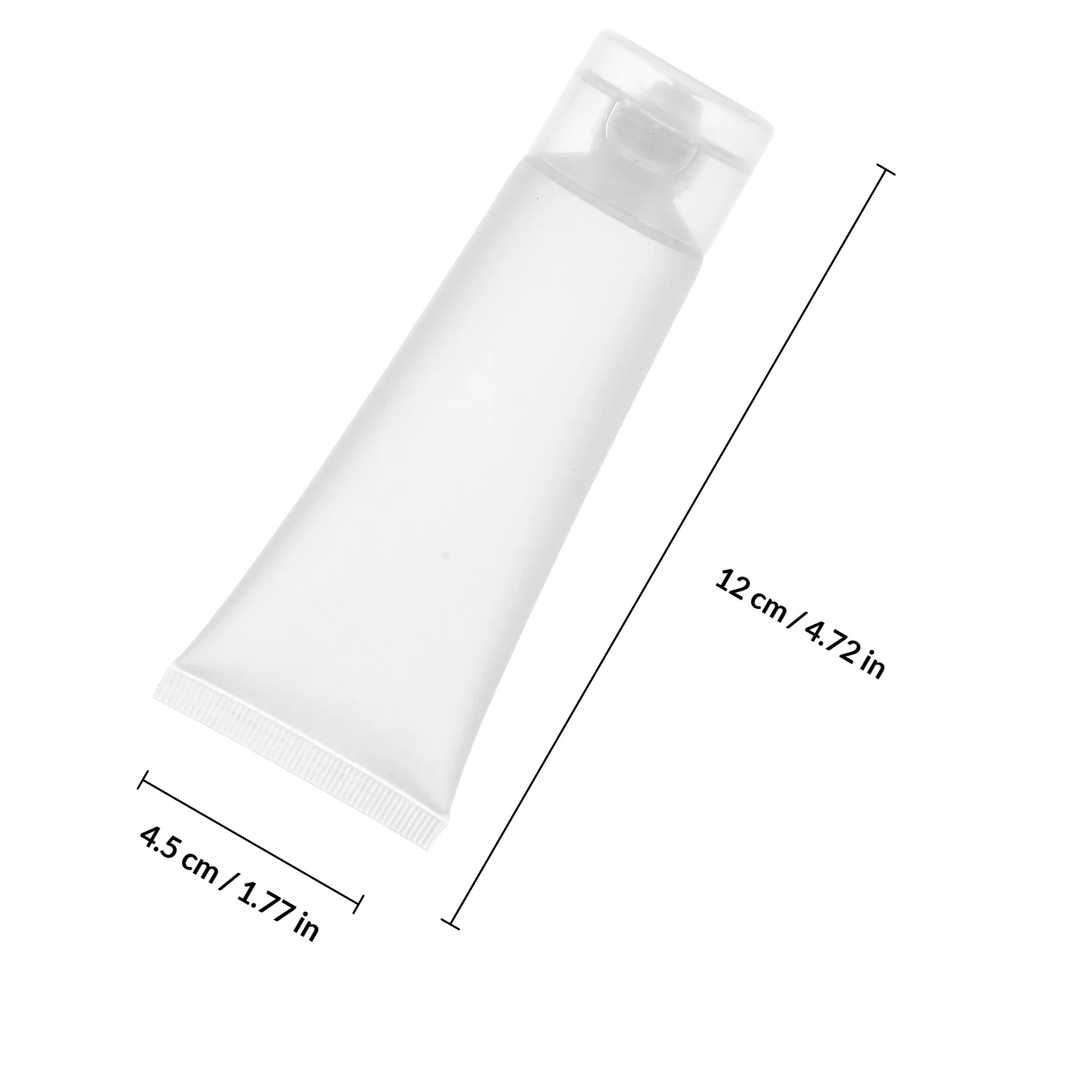 12Pcs Portable Leak Proof Lotion Bottles Travel Dispenser Refillable Squeeze Containers for Hand Cream