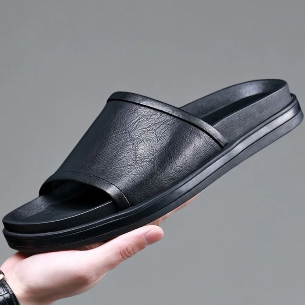 

Модные тапочки, мужская обувь, повседневные пляжные крутые тапочки, мужские летние уличные тапочки для мужчин, сандалии