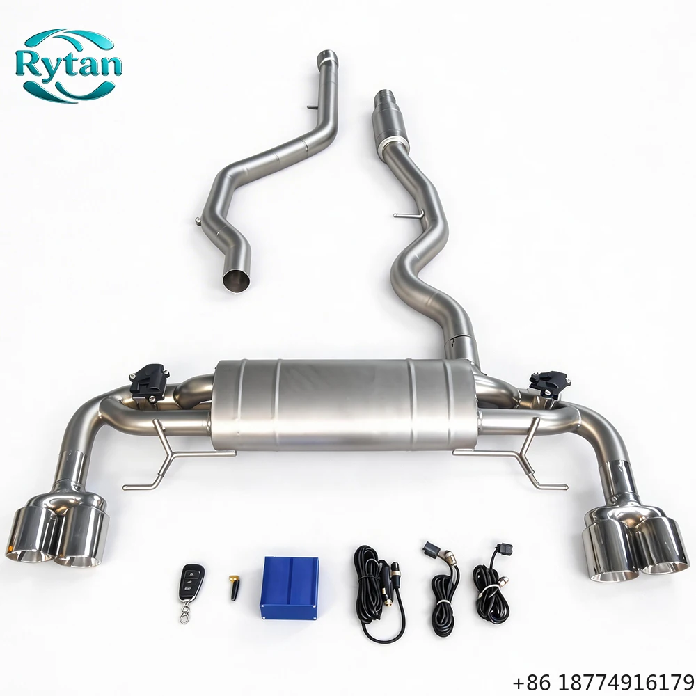 

Exhaust Pipe Exhaust Valved 304 Stainless Steel Valvetronic Exhaust System Catback for 325i