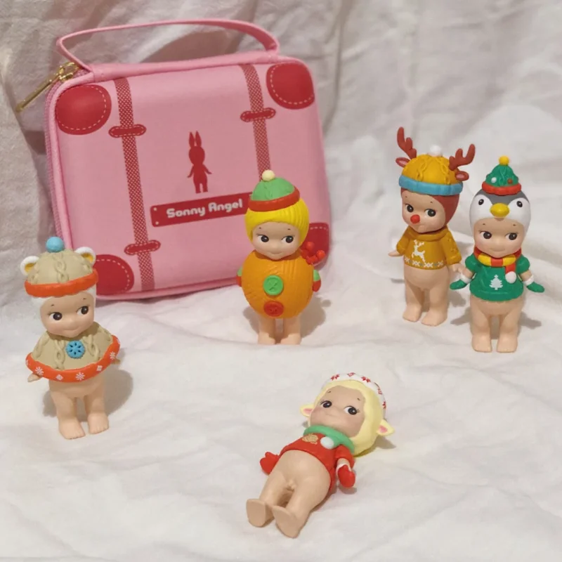 Collezione natalizia di Sonny Angel Blind Box Collezione di modelli di scatole a sorpresa in edizione limitata Decorazioni per bambole per ragazze Regalo di Natale