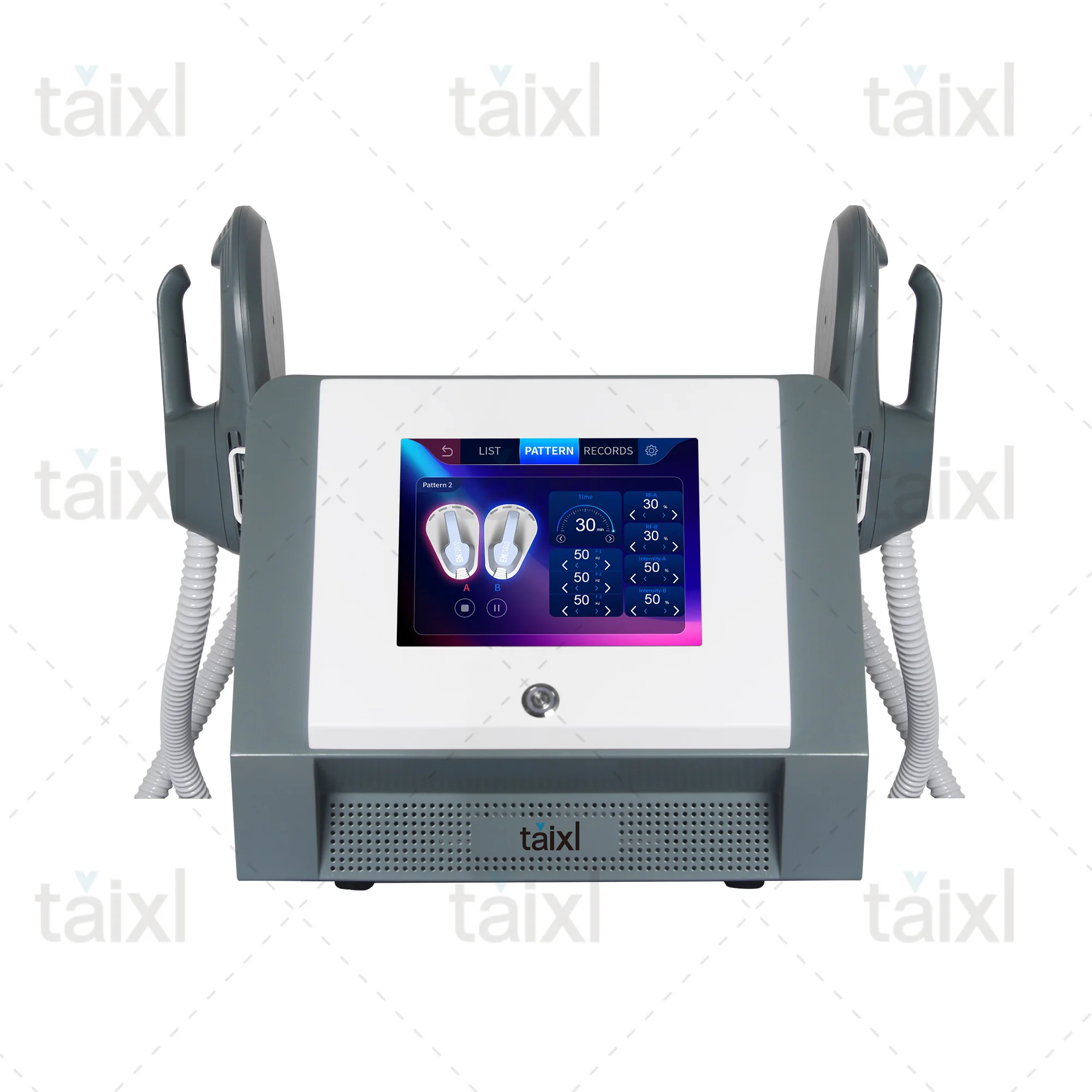 La máquina de tallado adelgazante no invasiva taixl reduce eficazmente el entrenamiento muscular profundo y la estimulación profunda de grasa