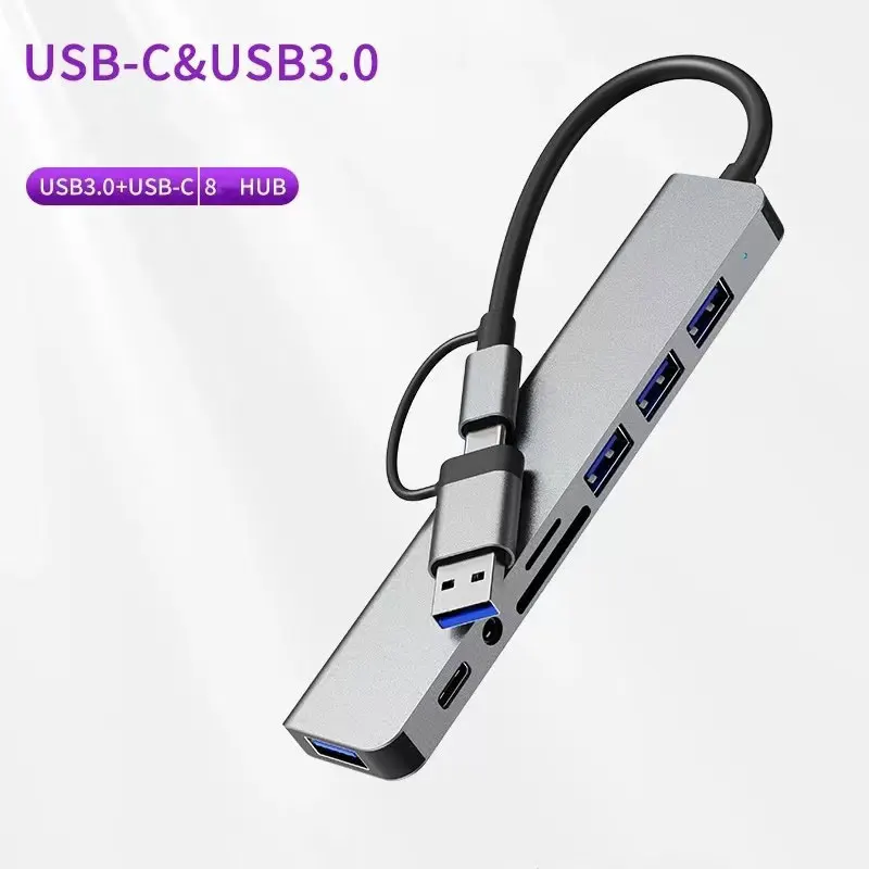 Док-станция 8 В 2, USB 3,0, 5 Гбит/с