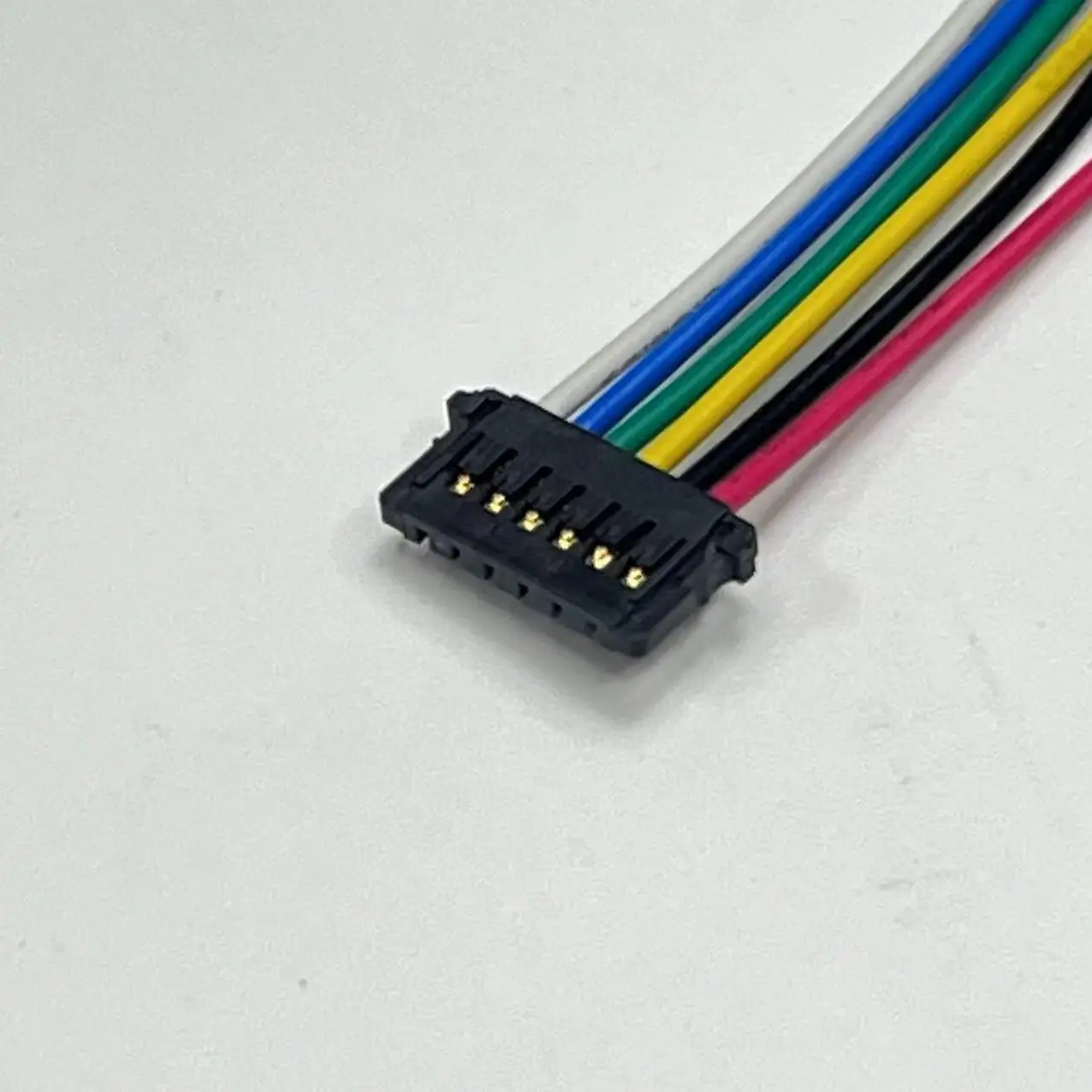 

5040510601 Wire harness, Colorful Wires, MOLEX Pico Lock 1.50mm Pitch OTS Cable,504051-0601, 6P, 10Pieces per BAG