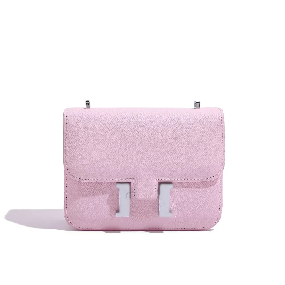 2025 حقيبة كانغغ الجديدة موضة عادية نمط النخيل كتف واحد حقيبة كروسبودي يده حقيبة مربعة صغيرة حقيبة التوفو