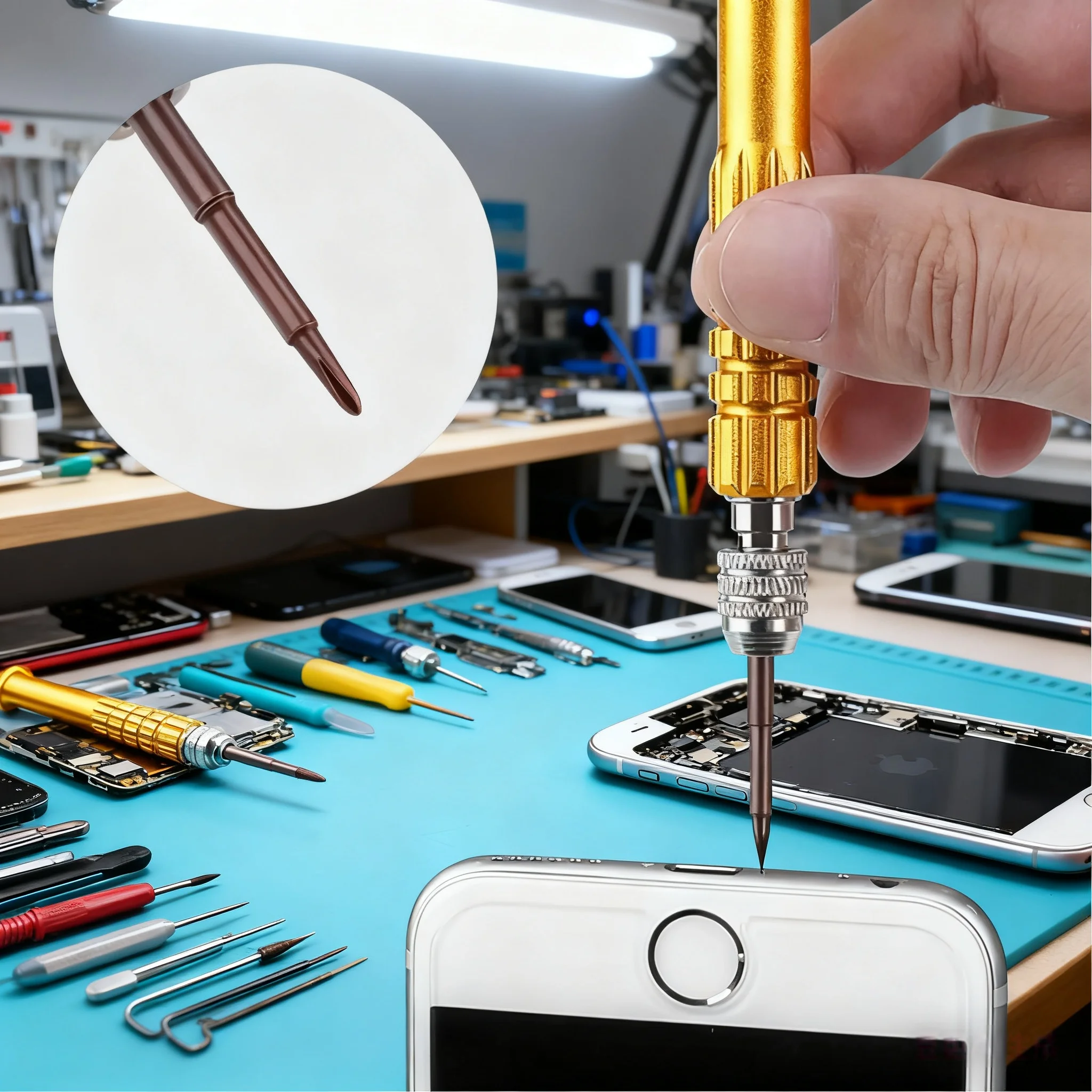 1 Set 5 in 1 Pisau Multifungsi Presisi untuk Perbaikan, Pembongkaran, Obeng Rumah Tangga, Tang, Peralatan Perawatan, Alat Pembongkaran