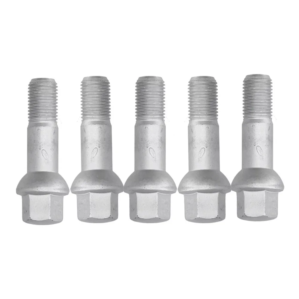 Galvanized high-strength wheel bolts suitable for Mercedes W220, W204, W164, and W25 0009905307 (Note: Each item is 1 piece)