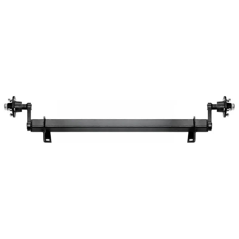 Rubber Torsion Axle Trailer Assembly  5 6 Lug Hub for Boat RV Camper