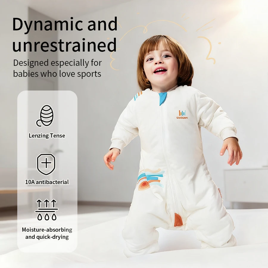 

Loose Fit Baby Romper Warm Winter Jumpsuit for Active Kids 1 -6 Years Soft Comfortable Flexible Playwear