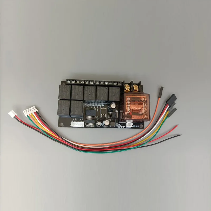 

1PCS 12-24V Solenoid Valve Control Module Hydraulic Oil Pump Controller Dual Function for PWM RC Model Excavator Digger Parts