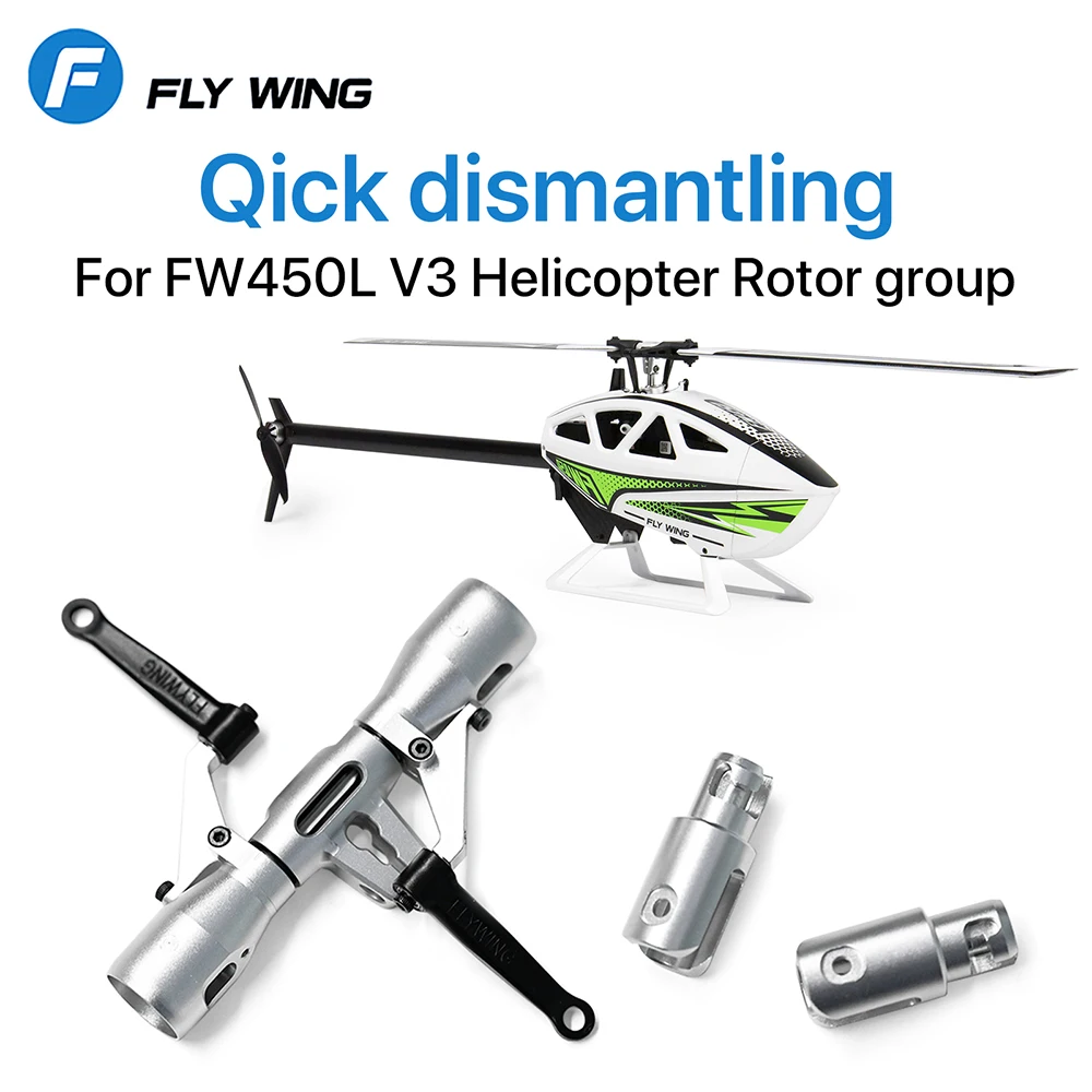 

Flywing Quick Release Blade Clamp Applicable to FW450L V3 RC Helicopter Upgrade Parts