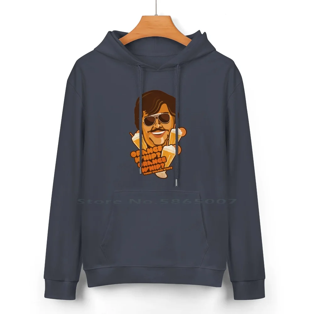 Orange Whip ? Pure Cotton Hoodie Sweater 24 Colors Blues Brothers John Candy Orange Whip Comedy Parody 100% Cotton Hooded