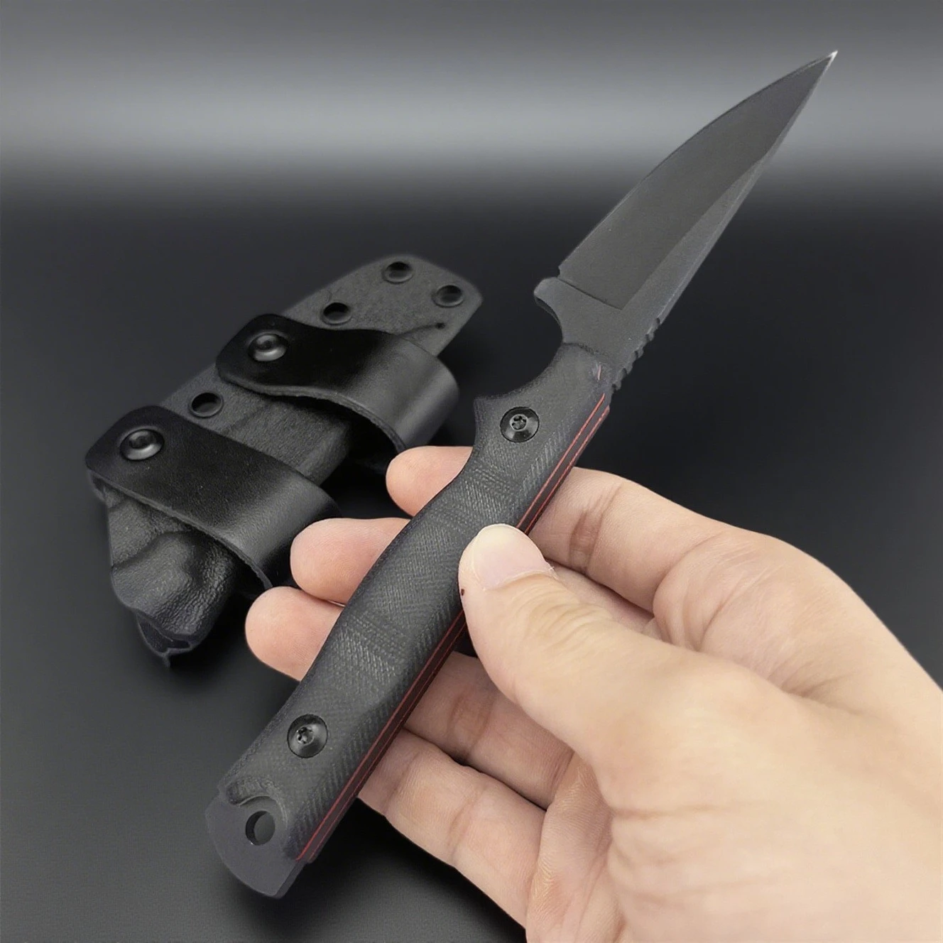 

Универсальный нож для кемпинга на открытом воздухе для скалолазания, пешего туризма выживания, треккинга, охоты, ножей для самообороны EDC Отличный подарок.