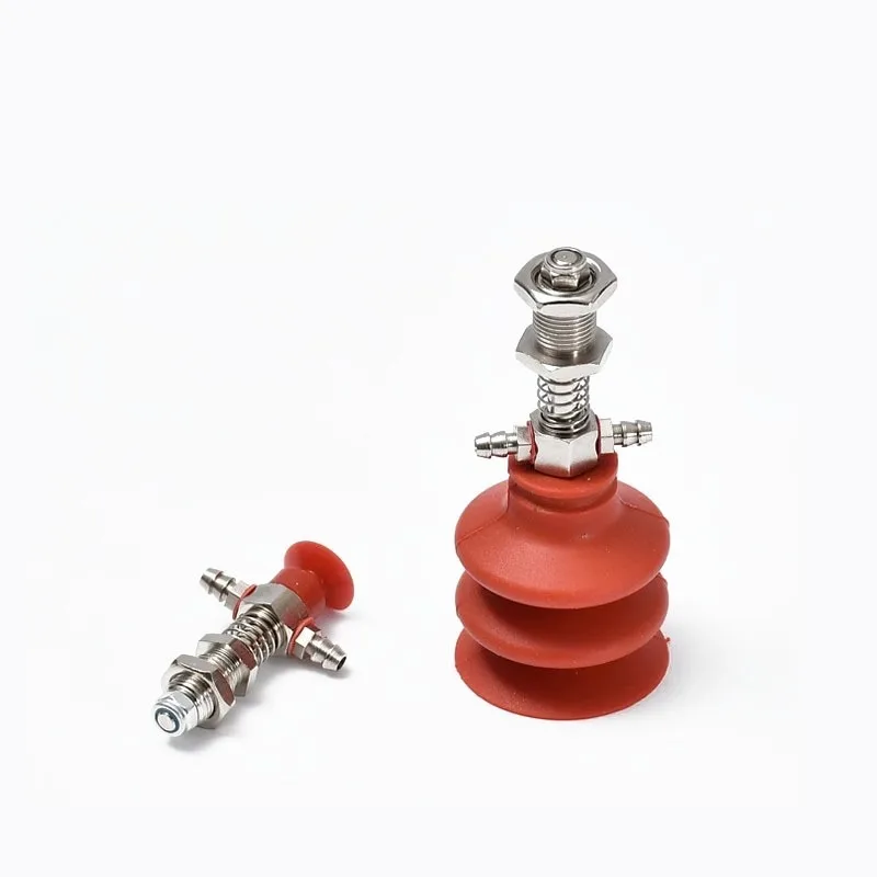 STAR Pneumatic Vacuum Sucker Silicone Red Suction Nozzle SR15 BT25 Injection Molding Machine Manipulator Suction Cup Chucks