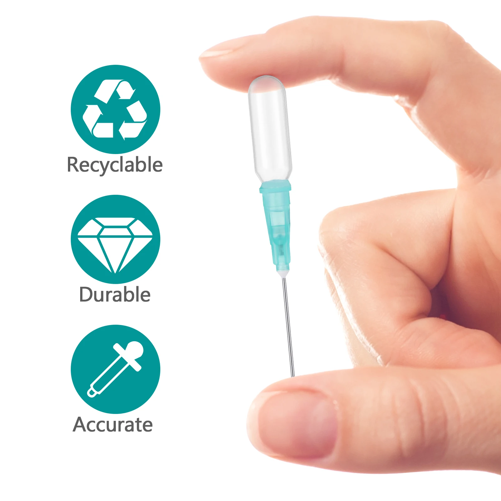 

4pcs Dropper Tools Plastic Pipette for Perfume Essential Oil Dispenser Aromatherapy Craft Laboratory Measuring 0.2ML