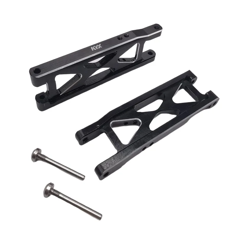 KYX Racing Aluminum Rear Suspension Arms Upgrades Parts Accessories for 1/16 1/18 RC Crawler Car LOSI Mini-B Brushed Mini-T 2.0