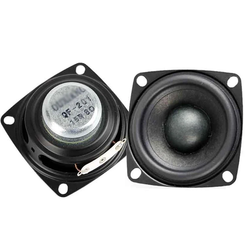 Altavoces Tweeter de 2 pulgadas, altavoz Woofer de rango completo de 15 vatios, Audio de neodimio de 4Ohm/8Ohm, altavoz de graves medios altos