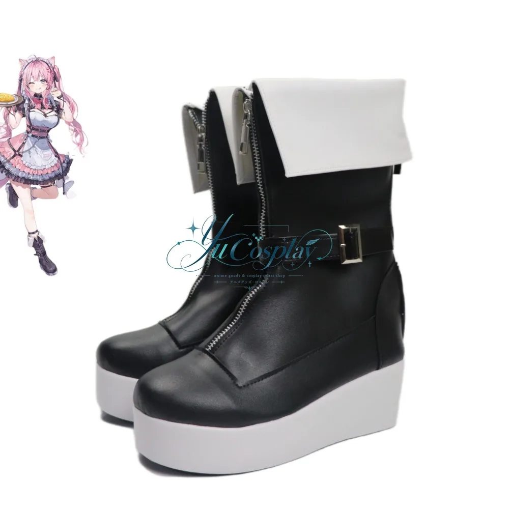 Virtual Idol Hololive Hakui Koyori Cosplay Shoes Character Footwear Cute Stage Style for Live Event and Fan Gathering