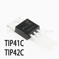 1piece TIP41C NPN TIP42C PNP TO-220 power transistor inline transistor