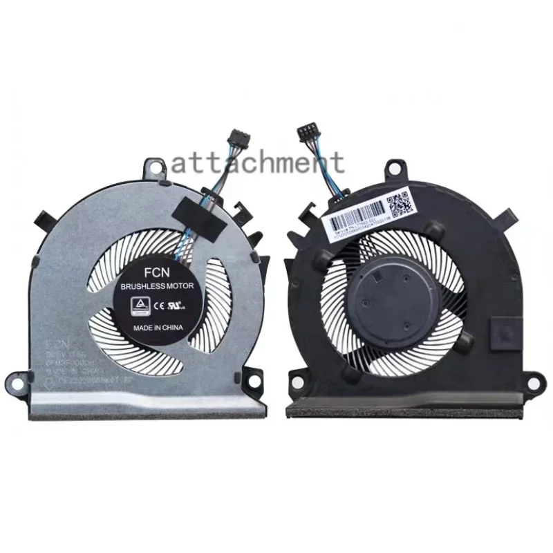 Laptop CPU Cooling Fan for HP Pavilion Gaming 15-EC EC0075ax EC0026ax 16-A 16X TPN- Q241 L77560-001 DFS2000055K0T 0FM3F0000H rad