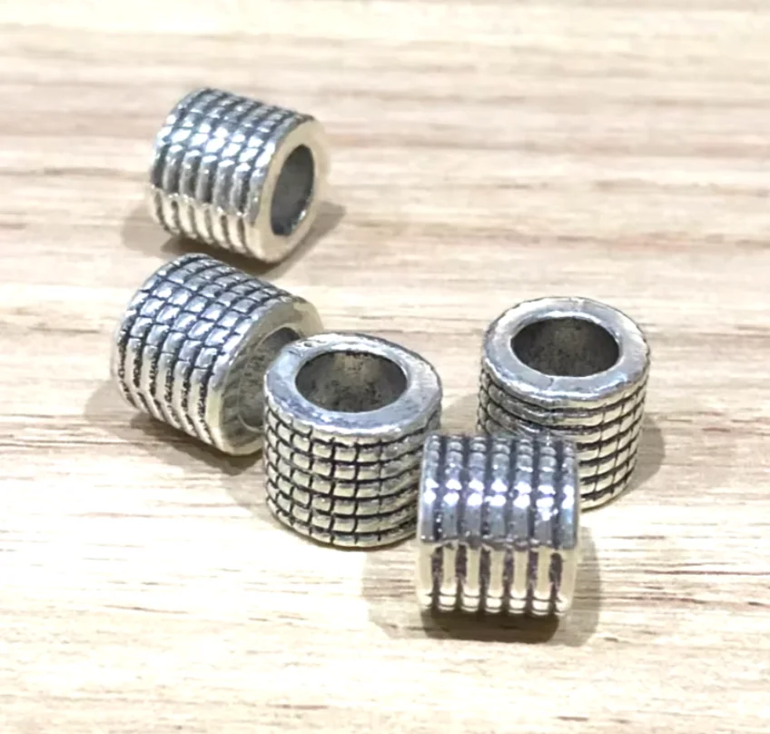 

20pcs 8*7mm Vintage spacer beads for handmade jewelry accessories Zinc alloy metal HW3542