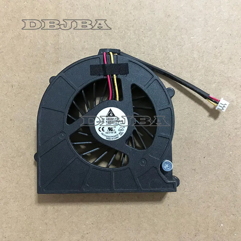 Ventilador de refrigeración de CPU para TOSHIBA SATELLITE C600 C600D C655 C650 L630-06S 02S 08R C600-C55 V000240400 KSB0505HA-A AH93 -AH93 5V 0.38A