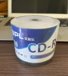 Wholesale 50 Discs UPL 225MB 24x 8cm Grade A Mini Blank Printable Recordable CD-R Disc