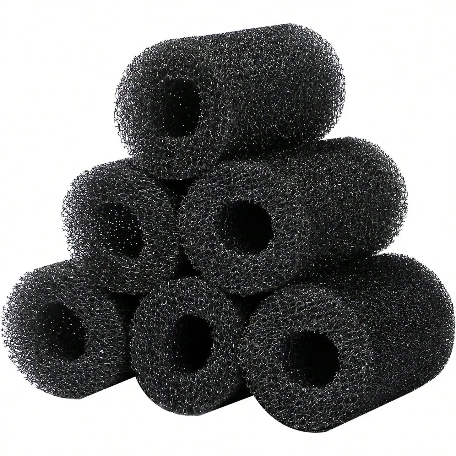 6-Pack Pre-Filter Sponge For Aquarium Shrimp Fry Fish Tank Filter 0.8