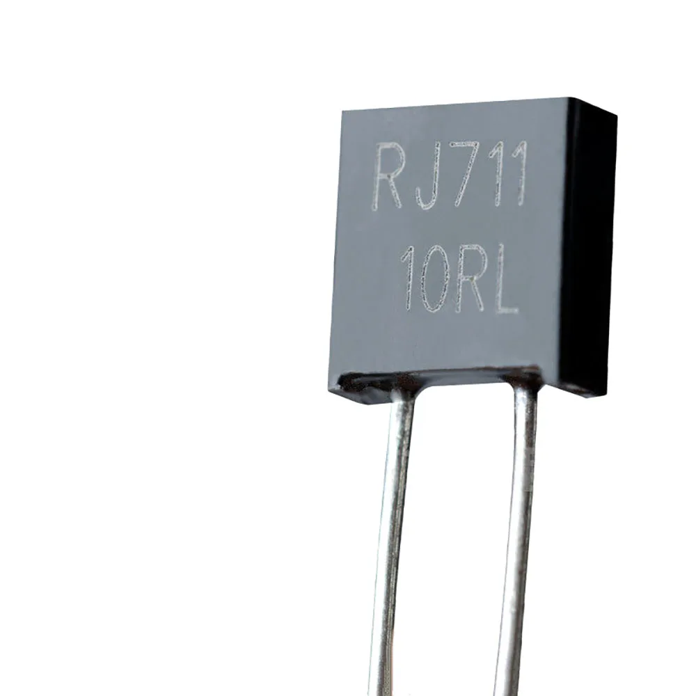 1PCS RJ711 0.25W Resistencia de Muestreo de Lámina Metálica de Baja Temperatura No Inductiva de Alta Precisión 0.01% 5PPM