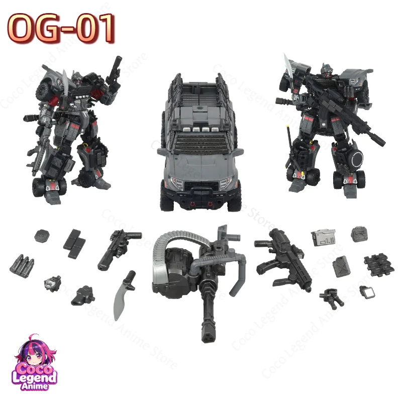 Hot Sale in Stock New TAKARA TOMY Transforming Toy T-SPARK OG01 OG-01 Ironhide Action Figure Toys Collectibles Gifts