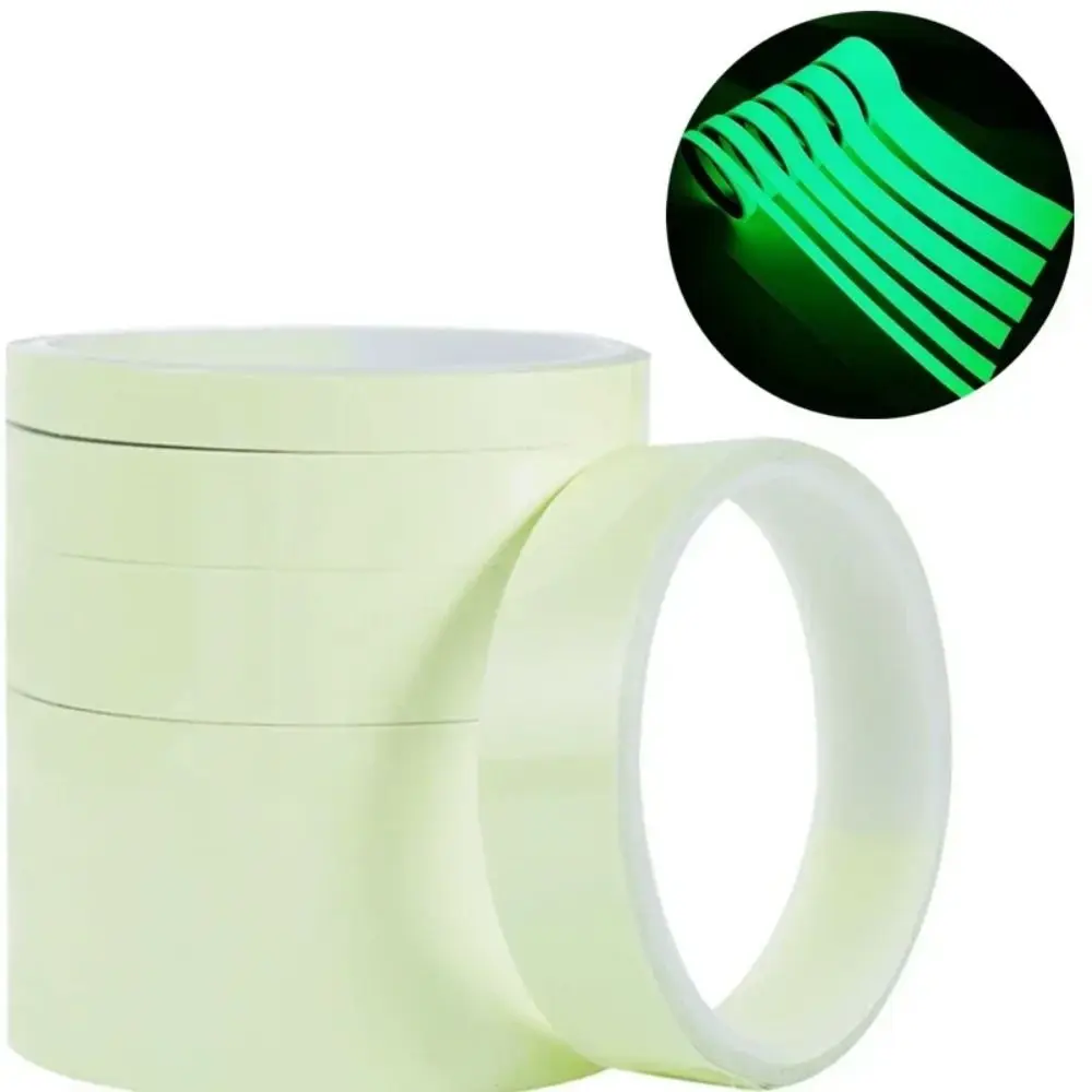 Glow ln The Dark Safety Tape Waterproof Safety Exit Marker Anti-Slip Tape Luminous Self-adhesive Glowing Tape Warning