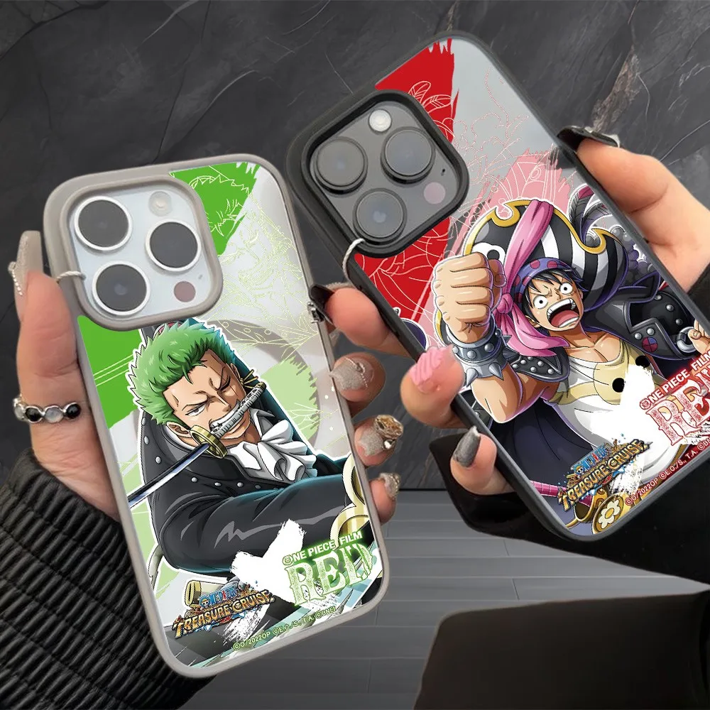 Anime One Piece Luffy Cases for Samsung Galaxy A17 A27 A37 A57 S26 S25 A16 A36 A56  FE Plus Edge Ultra 5G Acrylic Cover