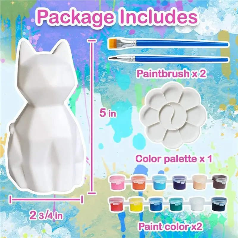 Best-2X Ваш комплект светильника для кошек, ночник для рукоделия своими руками, набор для рисования, товары для рукоделия, подарки на день рождения