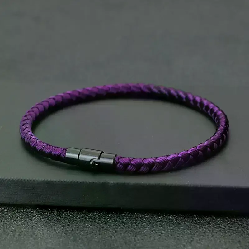 2PCS Grade Rope Bracelet - Lucky Red Thread Couples Bracelet For Attracting Wealth And Prosperity - Magnetic Bangle