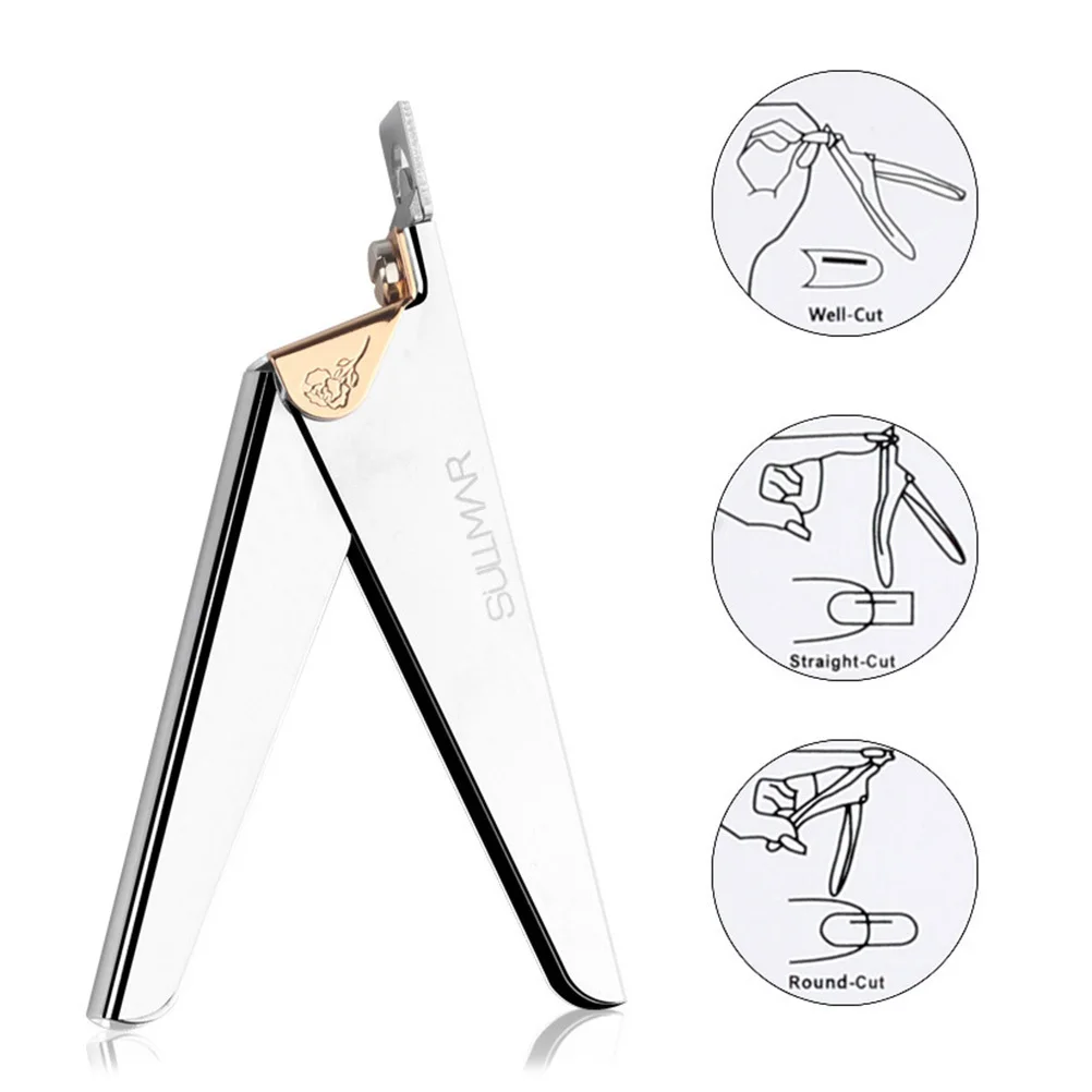 

Manicure Clip Tool Nail Cutter Stainless Steel Tip Trimmer Shape Clipper Pedicure Tools