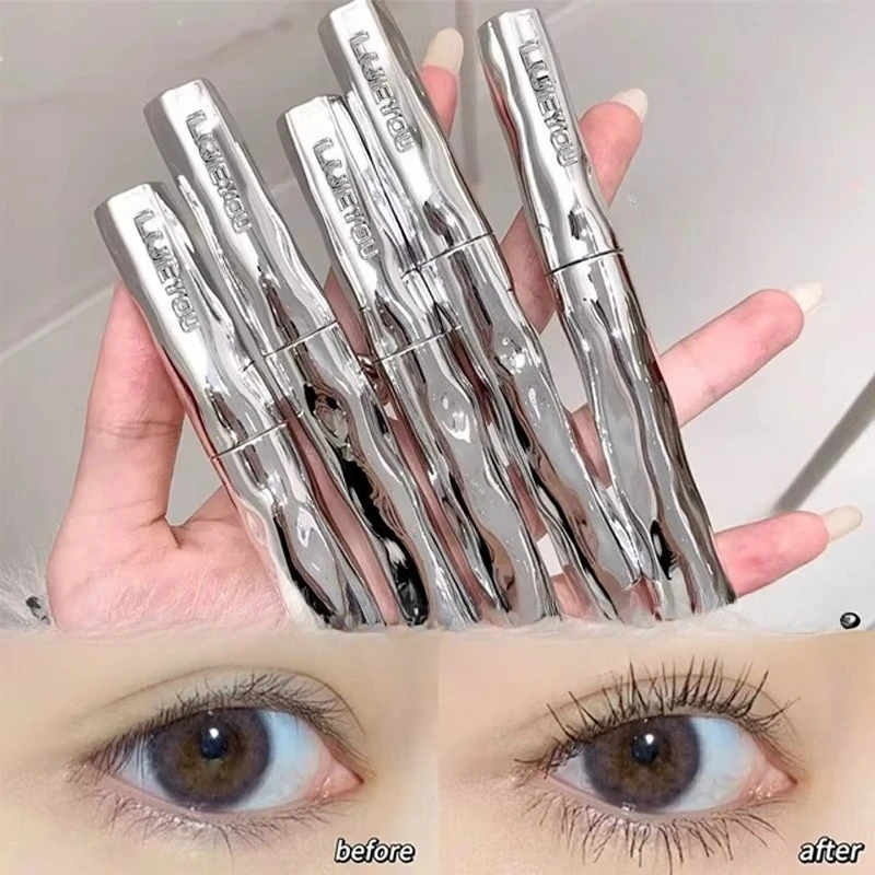 New Waterproof and Long-lasting Quick-drying Steel Tube Mascara, Eyelash Primer, Beauty & Health Makeup Eyes