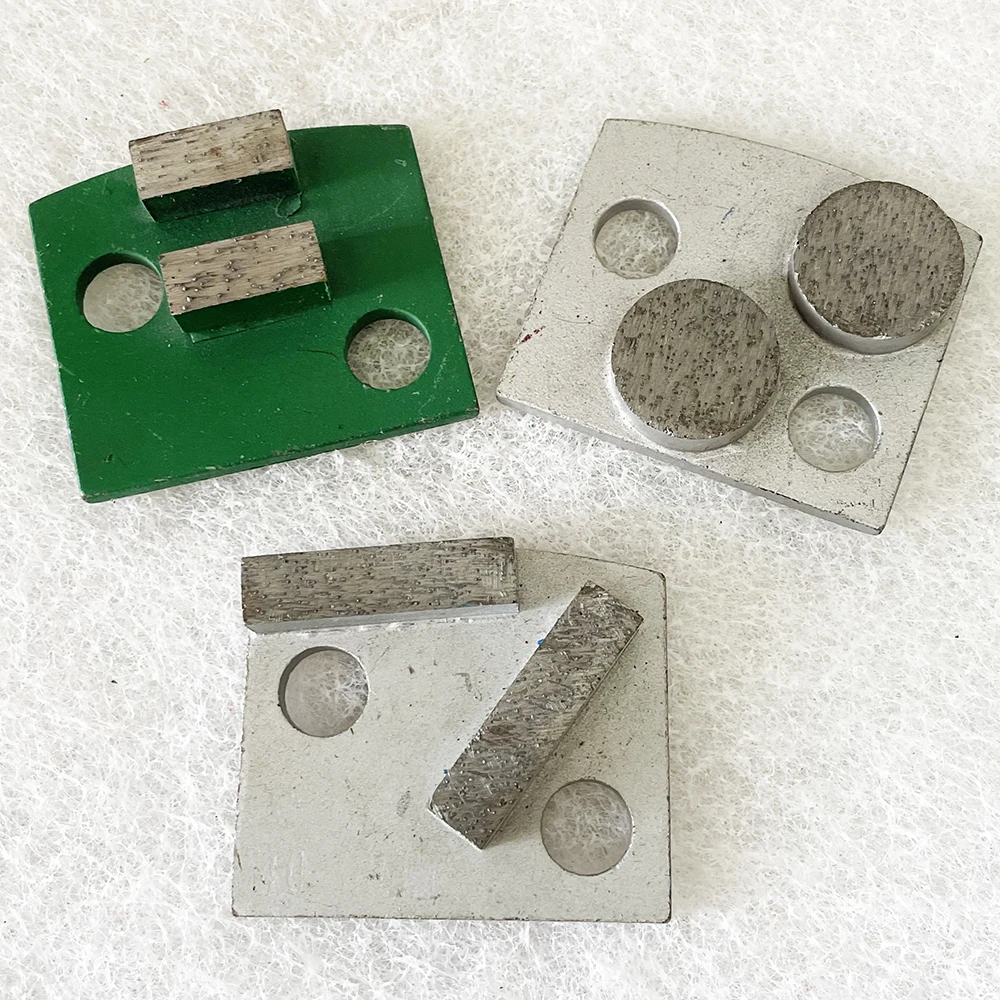 6Pcs Diamond Concrete Cured Floor Grinding Block Refurbished And Polished Metal Grinding Disc For Concrete Terrazzo Floor