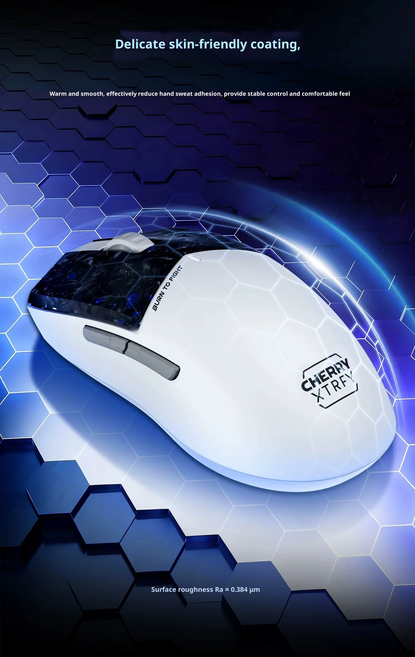 XTRFY MW5500PRO Wireless Tri‑Mode Esports Gaming Mouse PAW3955 Sensor, Optimized For Competitive FPS Valorant CS2 Professional