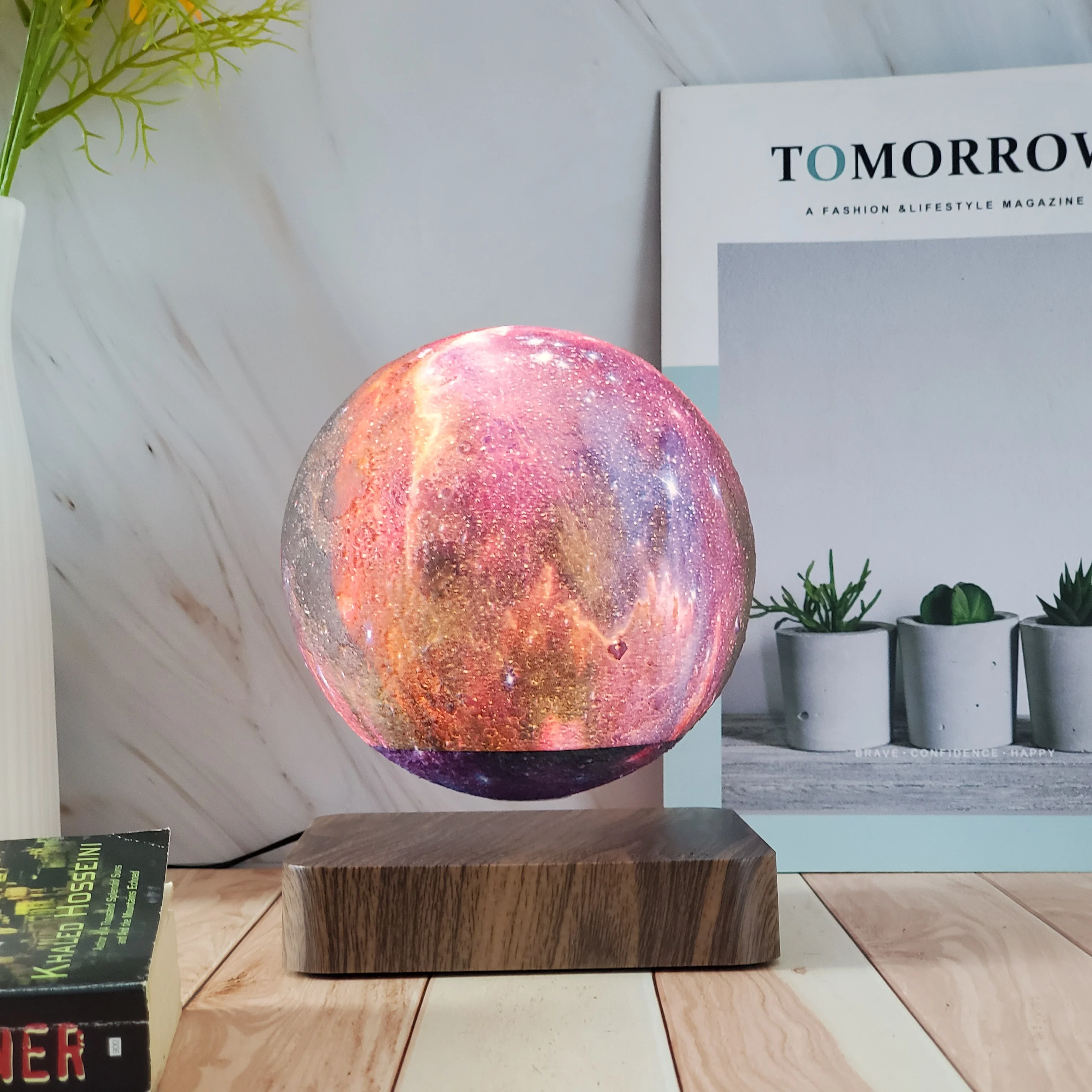 Newest Levitating Galaxy Moon Lamp  Light Personalized Souvenir Gifts Atmospheric Lamp