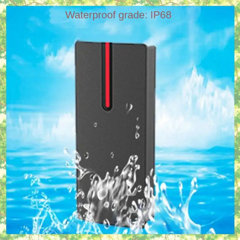 Smart-10X IP68 مقاوم للماء قارئ بطاقات IC 13.56 كيلو هرتز بطاقة القرب التحكم في الوصول قارئ الرقيق دعم يجاند 26/34 الإخراج