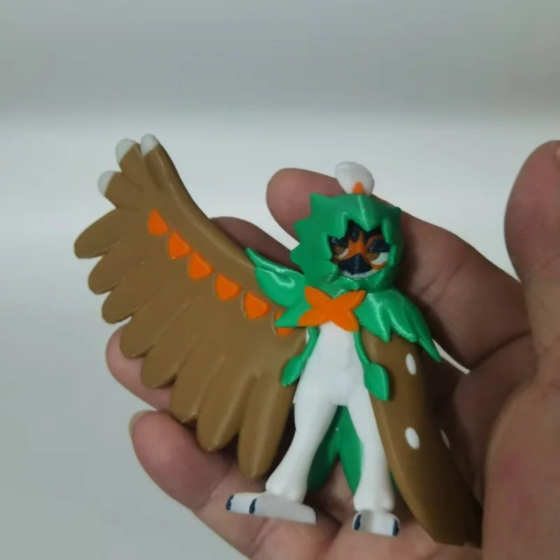 Anime Rowlet  Dartrix Decidu Action Figure Proportion World 1:20 Diy 3D Printing Cartoon Character Model Desktop Statue Gift Toy - view 5