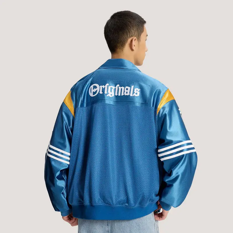 Adidas Clover Fashion Jacket Baseball Uniform Men's and Women's Loose Early Spring Thin Jacket KS2892