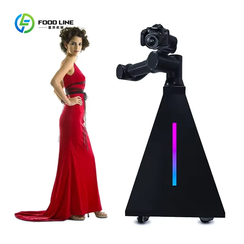 

Customized Photographic Machine Automated Magic Glambot Robotic Arm Camera Glambot Robot Arm Photo Booth