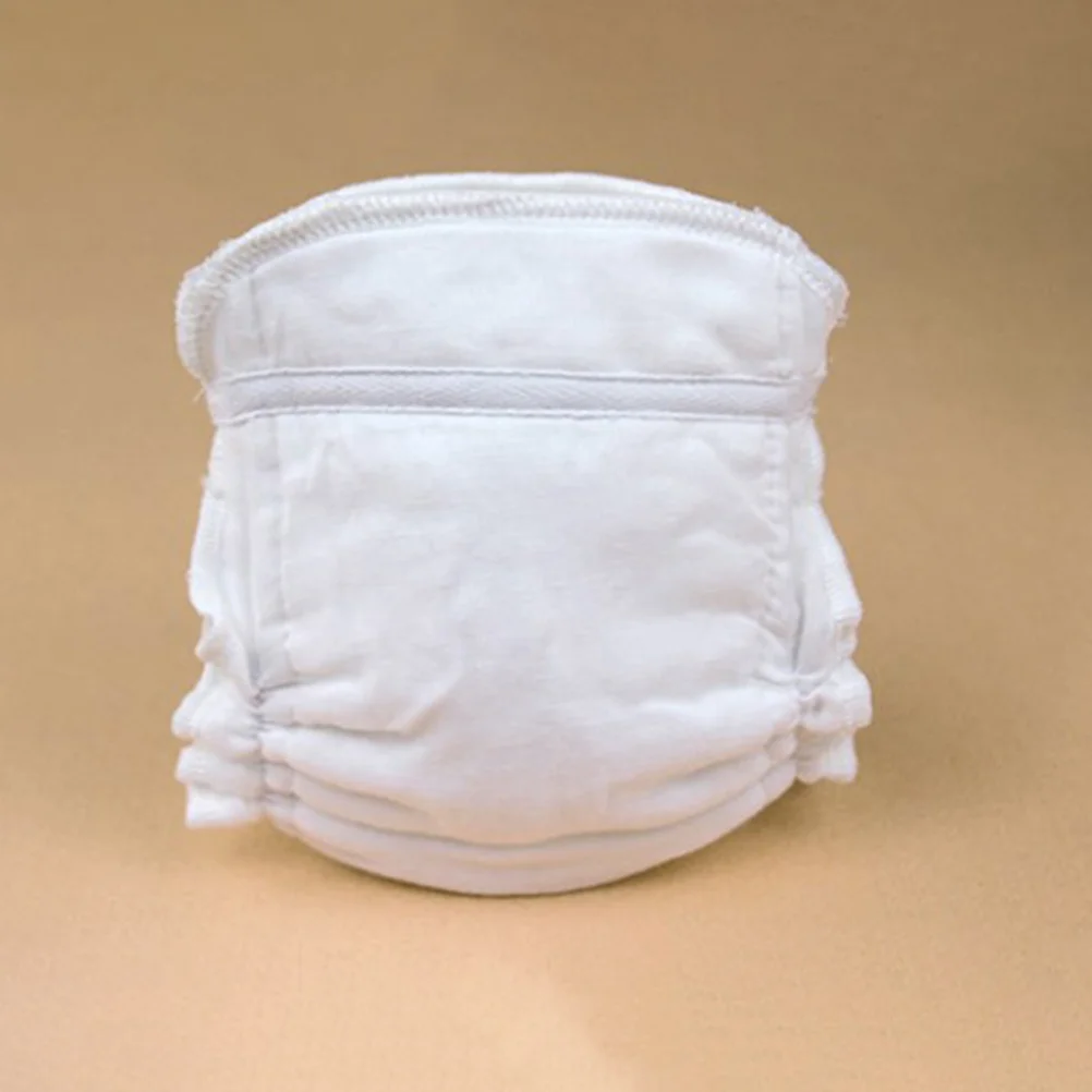 

2pcs Newborn Baby Pant Cotton Diaper Breathable Washable Reusable Leak-Proof For Infant Toddler Training Diaper Pants Baby