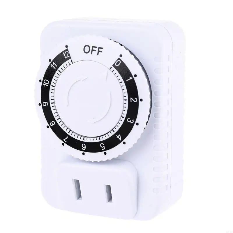 A6HD 12 Hour plugs-in Mechanical Electric Outlet Timers Switches Motorcycles Charging